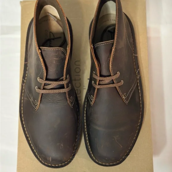 Clarks Men’s leather shoes - Picture 3 of 7